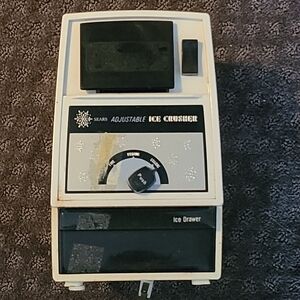 Sears Adjustable Ice Crusher